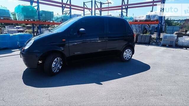 Черный Дэу Матиз, объемом двигателя 0.8 л и пробегом 129 тыс. км за 2500 $, фото 1 на Automoto.ua