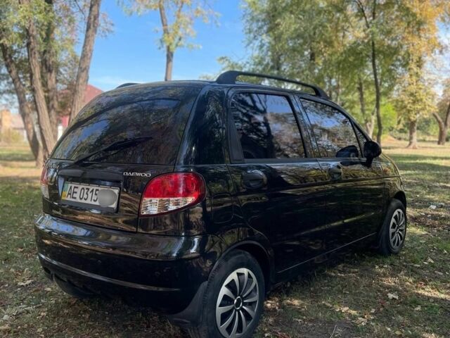 Черный Дэу Матиз, объемом двигателя 0.8 л и пробегом 81 тыс. км за 3900 $, фото 2 на Automoto.ua