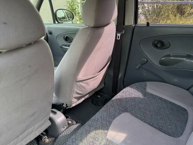 Черный Дэу Матиз, объемом двигателя 0.8 л и пробегом 173 тыс. км за 2400 $, фото 6 на Automoto.ua