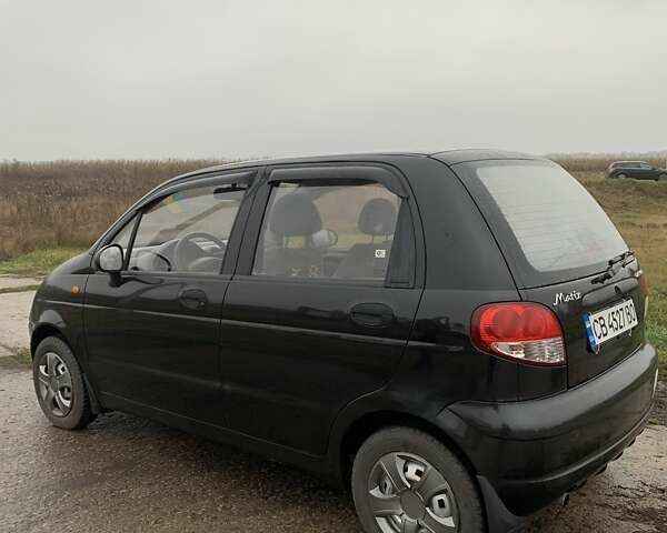 Черный Дэу Матиз, объемом двигателя 0.8 л и пробегом 141 тыс. км за 2400 $, фото 3 на Automoto.ua