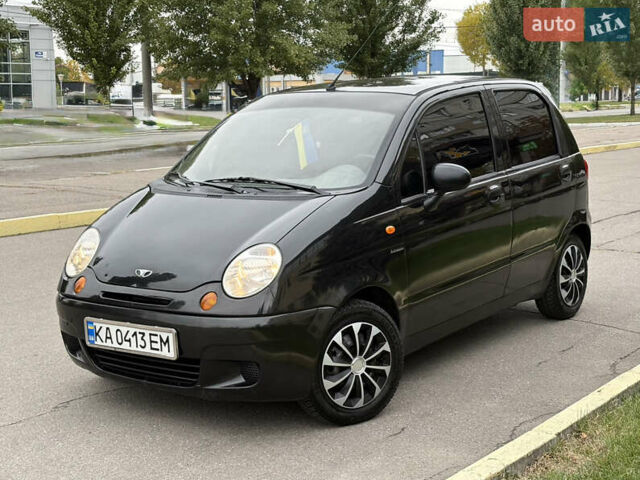 Черный Дэу Матиз, объемом двигателя 0.8 л и пробегом 120 тыс. км за 3400 $, фото 11 на Automoto.ua