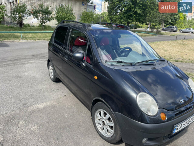 Чорний Деу Матіз, об'ємом двигуна 0.8 л та пробігом 150 тис. км за 2000 $, фото 2 на Automoto.ua