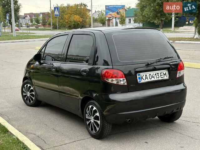 Черный Дэу Матиз, объемом двигателя 0.8 л и пробегом 120 тыс. км за 3400 $, фото 12 на Automoto.ua