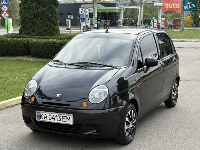 Черный Дэу Матиз, объемом двигателя 0.8 л и пробегом 120 тыс. км за 3400 $, фото 2 на Automoto.ua