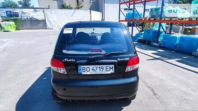 Черный Дэу Матиз, объемом двигателя 0.8 л и пробегом 129 тыс. км за 2500 $, фото 3 на Automoto.ua