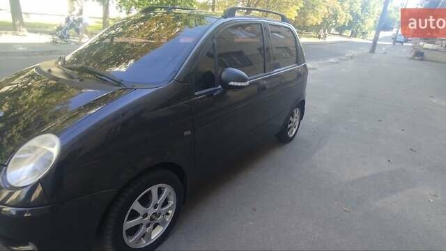 Черный Дэу Матиз, объемом двигателя 0.8 л и пробегом 79 тыс. км за 3200 $, фото 5 на Automoto.ua
