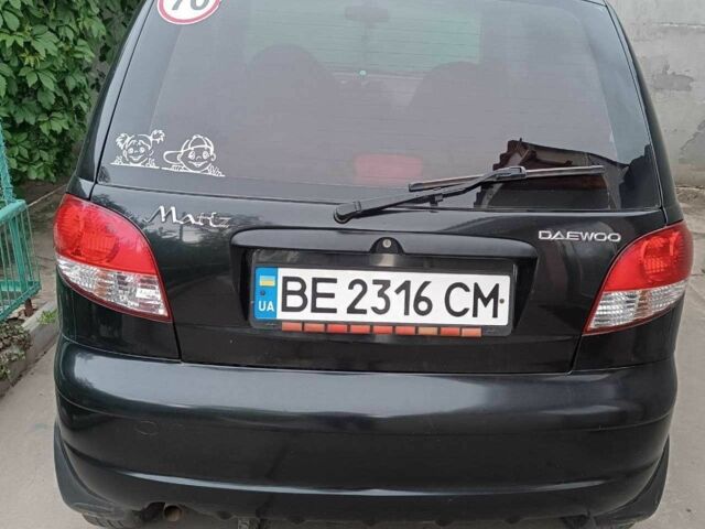 Черный Дэу Матиз, объемом двигателя 0.8 л и пробегом 113 тыс. км за 2800 $, фото 1 на Automoto.ua