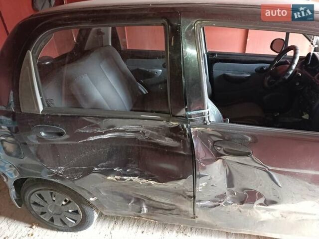 Черный Дэу Матиз, объемом двигателя 0.8 л и пробегом 250 тыс. км за 1500 $, фото 14 на Automoto.ua