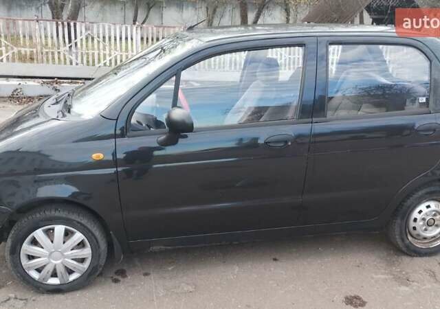 Чорний Деу Матіз, об'ємом двигуна 0.8 л та пробігом 72 тис. км за 3800 $, фото 2 на Automoto.ua