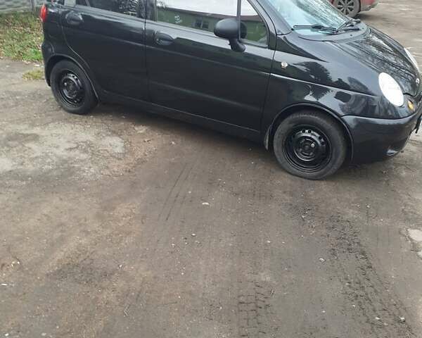 Черный Дэу Матиз, объемом двигателя 0.8 л и пробегом 51 тыс. км за 2950 $, фото 3 на Automoto.ua