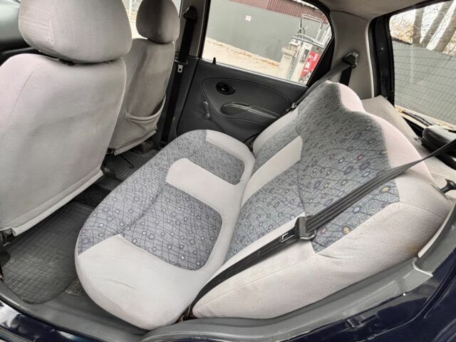 Черный Дэу Матиз, объемом двигателя 0.8 л и пробегом 93 тыс. км за 2600 $, фото 15 на Automoto.ua