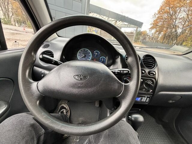 Черный Дэу Матиз, объемом двигателя 0.8 л и пробегом 93 тыс. км за 2600 $, фото 11 на Automoto.ua