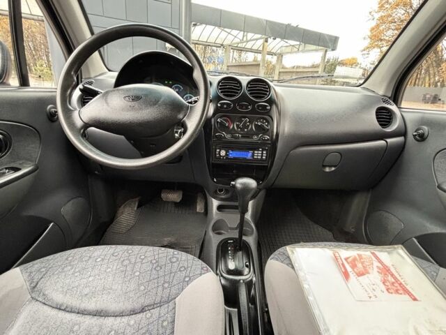 Черный Дэу Матиз, объемом двигателя 0.8 л и пробегом 93 тыс. км за 2600 $, фото 10 на Automoto.ua