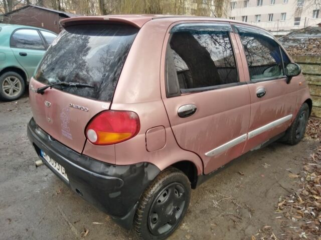 Красный Дэу Матиз, объемом двигателя 0.8 л и пробегом 2 тыс. км за 1050 $, фото 4 на Automoto.ua