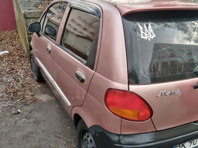 Красный Дэу Матиз, объемом двигателя 0.8 л и пробегом 2 тыс. км за 1050 $, фото 3 на Automoto.ua