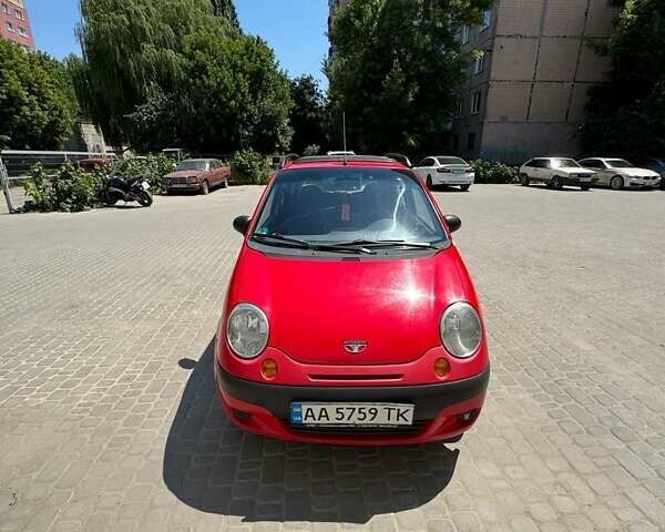 Червоний Деу Матіз, об'ємом двигуна 0.8 л та пробігом 174 тис. км за 2800 $, фото 4 на Automoto.ua
