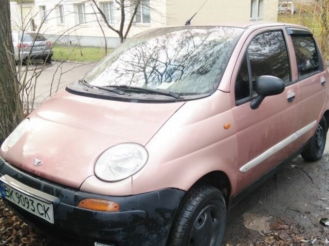 Красный Дэу Матиз, объемом двигателя 0.8 л и пробегом 2 тыс. км за 1050 $, фото 5 на Automoto.ua