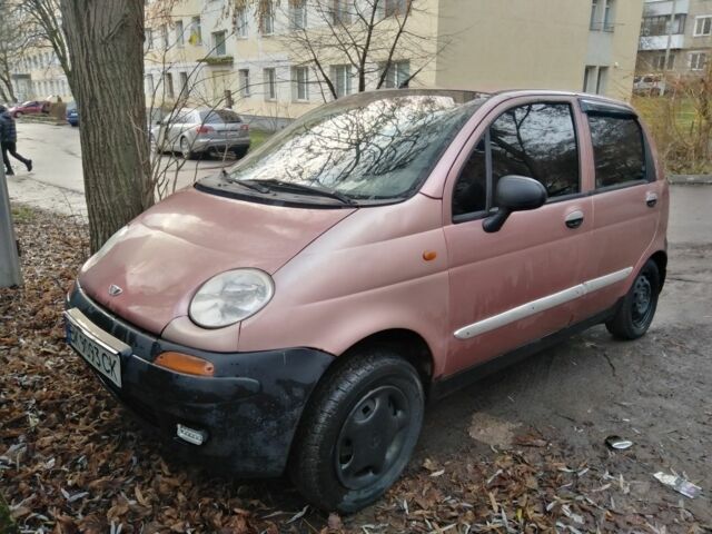 Красный Дэу Матиз, объемом двигателя 0.8 л и пробегом 2 тыс. км за 1050 $, фото 1 на Automoto.ua