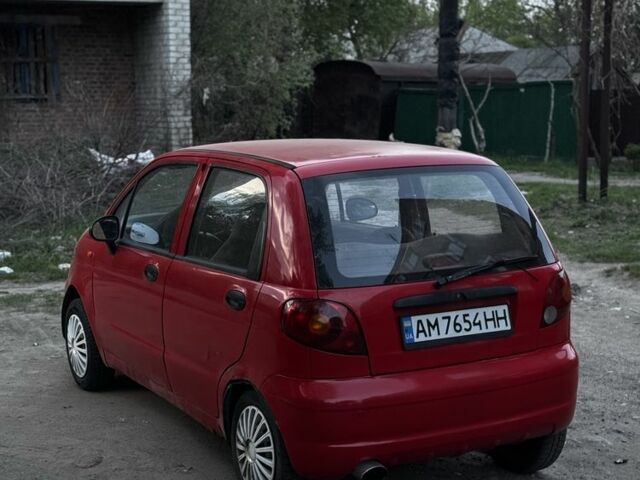 Червоний Деу Матіз, об'ємом двигуна 0.8 л та пробігом 123 тис. км за 850 $, фото 3 на Automoto.ua