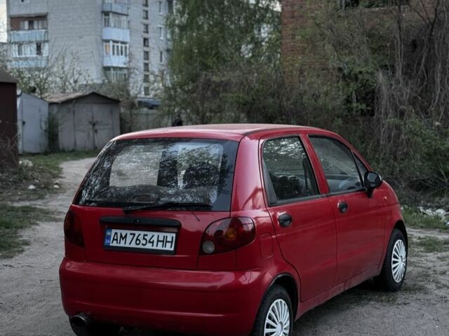 Червоний Деу Матіз, об'ємом двигуна 0.8 л та пробігом 123 тис. км за 850 $, фото 4 на Automoto.ua