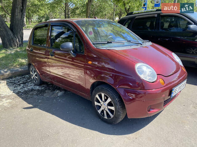 Красный Дэу Матиз, объемом двигателя 0.79 л и пробегом 144 тыс. км за 2800 $, фото 2 на Automoto.ua