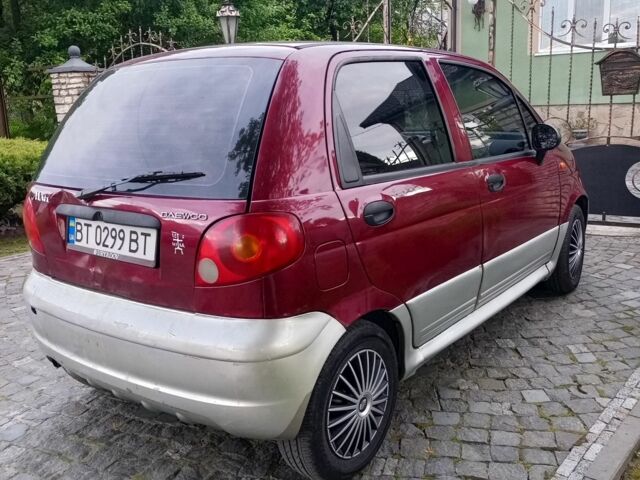 Червоний Деу Матіз, об'ємом двигуна 1 л та пробігом 280 тис. км за 1700 $, фото 4 на Automoto.ua