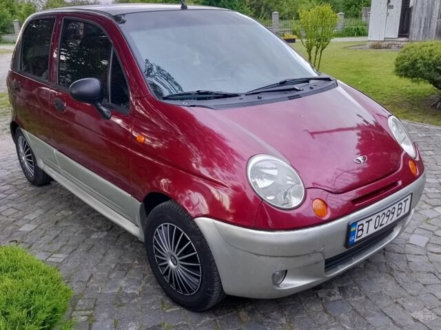 Червоний Деу Матіз, об'ємом двигуна 1 л та пробігом 280 тис. км за 1700 $, фото 5 на Automoto.ua
