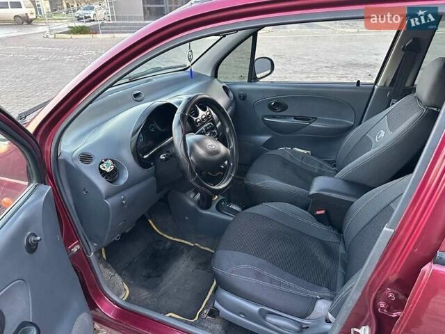 Красный Дэу Матиз, объемом двигателя 0.8 л и пробегом 155 тыс. км за 2800 $, фото 8 на Automoto.ua