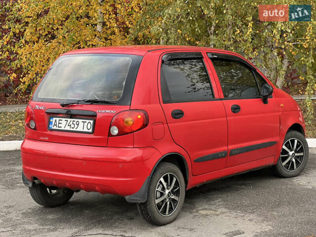 Дэу Матиз 2006 в Новомосковске на Automoto.ua Красный Дэу Матиз, объемом двигателя 0.8 л и пробегом 80 тыс. км за 2500 $, фото 2 на Automoto.ua