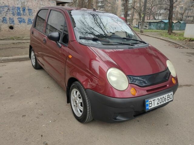 Красный Дэу Матиз, объемом двигателя 0.8 л и пробегом 2 тыс. км за 2000 $, фото 5 на Automoto.ua