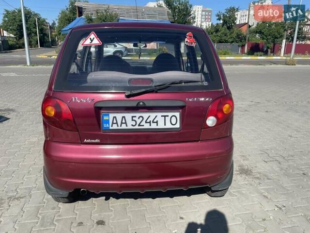 Червоний Деу Матіз, об'ємом двигуна 0.8 л та пробігом 130 тис. км за 2400 $, фото 6 на Automoto.ua