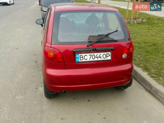 Червоний Деу Матіз, об'ємом двигуна 0.8 л та пробігом 171 тис. км за 1800 $, фото 4 на Automoto.ua