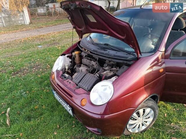 Дэу Матиз 2006 в Чернигове на Automoto.ua Красный Дэу Матиз, объемом двигателя 0.8 л и пробегом 138 тыс. км за 2650 $, фото 2 на Automoto.ua