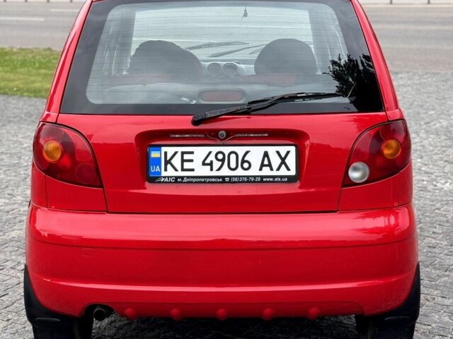 Червоний Деу Матіз, об'ємом двигуна 0.8 л та пробігом 203 тис. км за 2550 $, фото 4 на Automoto.ua
