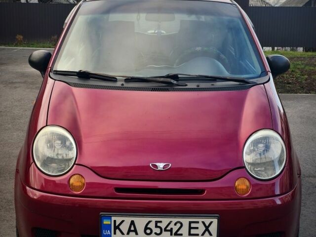 Красный Дэу Матиз, объемом двигателя 0.8 л и пробегом 163 тыс. км за 2800 $, фото 1 на Automoto.ua
