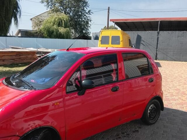Красный Дэу Матиз, объемом двигателя 0.8 л и пробегом 100 тыс. км за 1700 $, фото 6 на Automoto.ua
