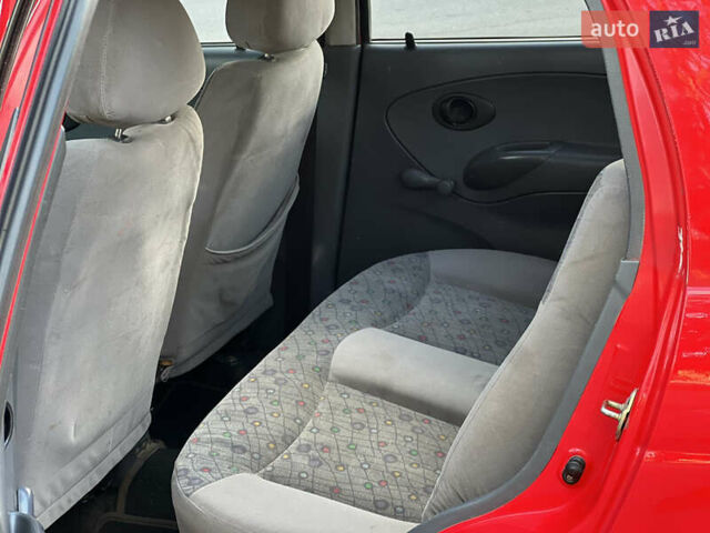 Красный Дэу Матиз, объемом двигателя 0.8 л и пробегом 157 тыс. км за 1500 $, фото 9 на Automoto.ua