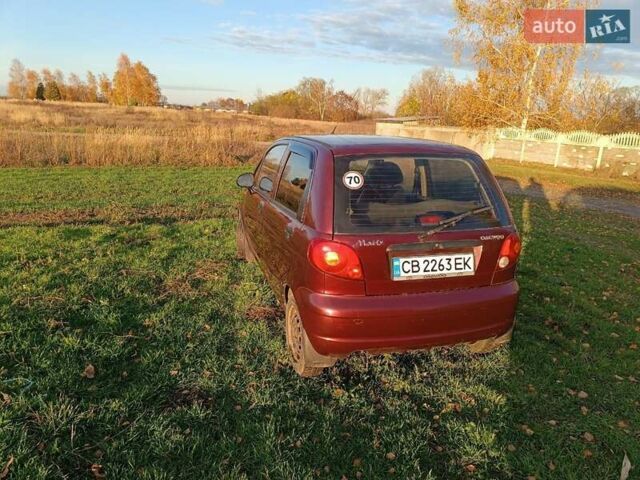 Дэу Матиз 2006 в Чернигове на Automoto.ua Красный Дэу Матиз, объемом двигателя 0.8 л и пробегом 138 тыс. км за 2650 $, фото 10 на Automoto.ua