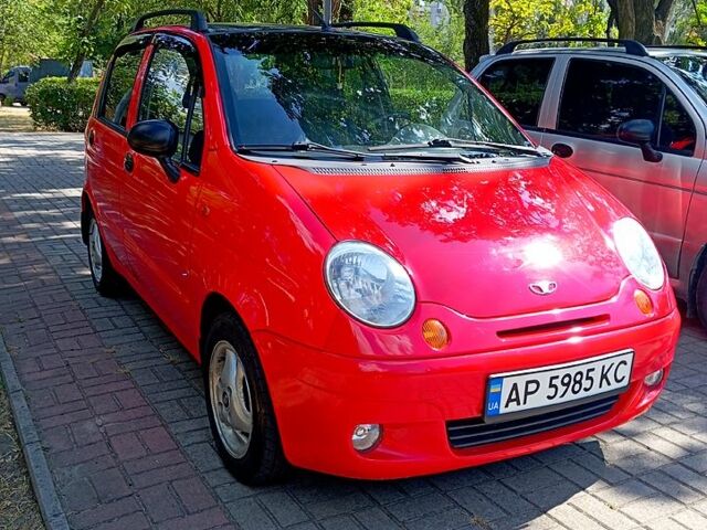 Красный Дэу Матиз, объемом двигателя 0.8 л и пробегом 111 тыс. км за 3250 $, фото 2 на Automoto.ua