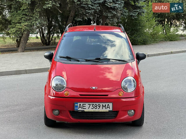 Красный Дэу Матиз, объемом двигателя 0.8 л и пробегом 157 тыс. км за 1500 $, фото 1 на Automoto.ua