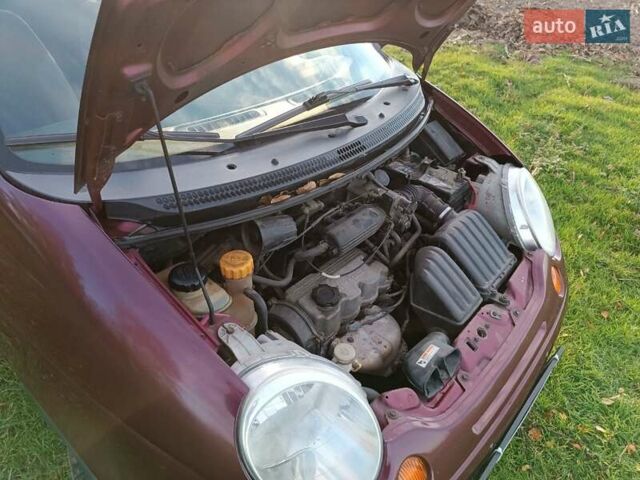 Красный Дэу Матиз, объемом двигателя 0.8 л и пробегом 138 тыс. км за 2500 $, фото 9 на Automoto.ua