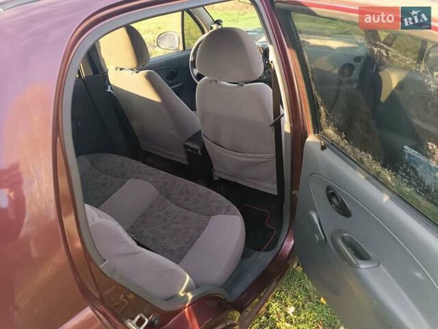 Красный Дэу Матиз, объемом двигателя 0.8 л и пробегом 138 тыс. км за 2500 $, фото 15 на Automoto.ua