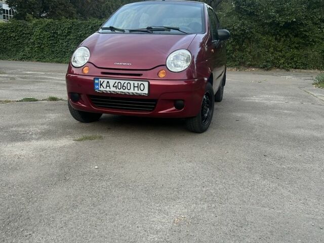 Красный Дэу Матиз, объемом двигателя 0.8 л и пробегом 3 тыс. км за 2300 $, фото 1 на Automoto.ua