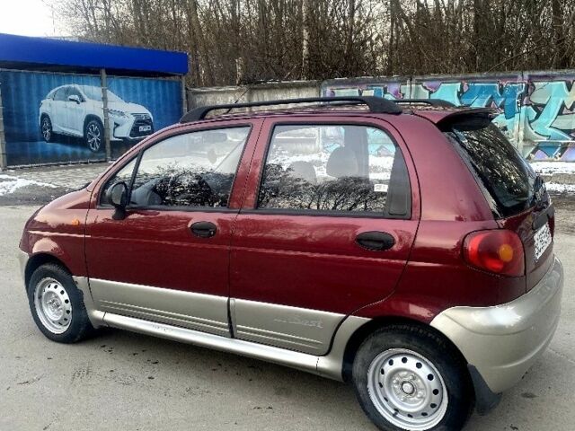 Красный Дэу Матиз, объемом двигателя 1 л и пробегом 92 тыс. км за 2600 $, фото 6 на Automoto.ua