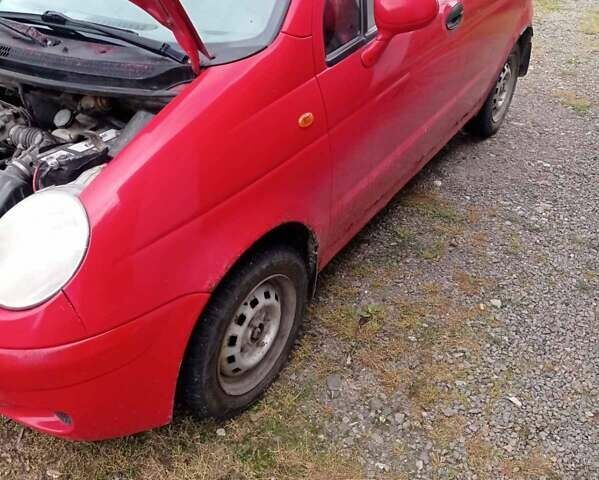 Красный Дэу Матиз, объемом двигателя 0.8 л и пробегом 234 тыс. км за 1200 $, фото 7 на Automoto.ua