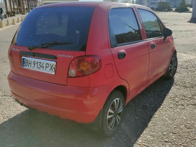 Червоний Деу Матіз, об'ємом двигуна 0.8 л та пробігом 160 тис. км за 2100 $, фото 2 на Automoto.ua