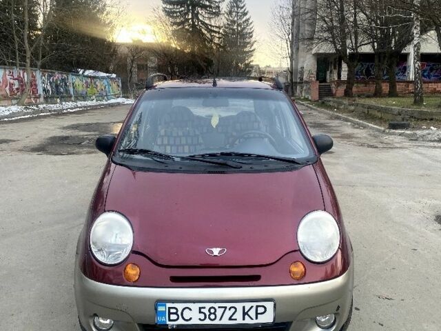 Красный Дэу Матиз, объемом двигателя 1 л и пробегом 92 тыс. км за 2600 $, фото 2 на Automoto.ua