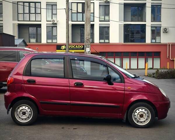 Красный Дэу Матиз, объемом двигателя 0.8 л и пробегом 163 тыс. км за 2700 $, фото 6 на Automoto.ua