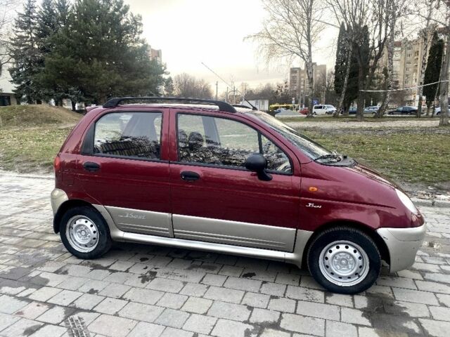 Красный Дэу Матиз, объемом двигателя 1 л и пробегом 92 тыс. км за 2600 $, фото 1 на Automoto.ua