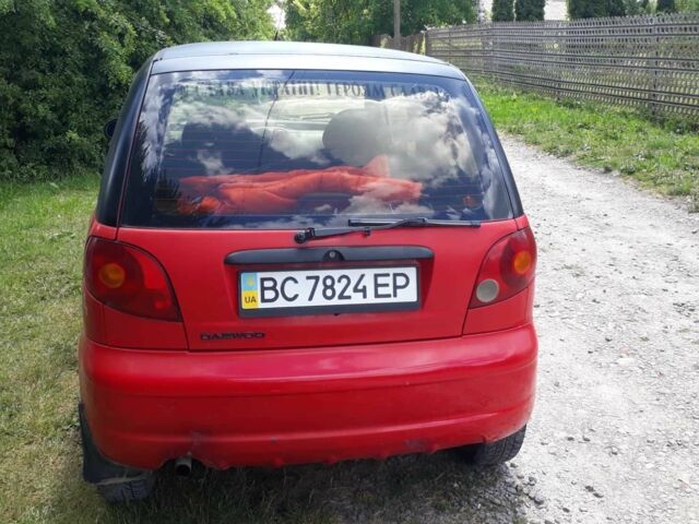 Червоний Деу Матіз, об'ємом двигуна 0.8 л та пробігом 140 тис. км за 1400 $, фото 3 на Automoto.ua